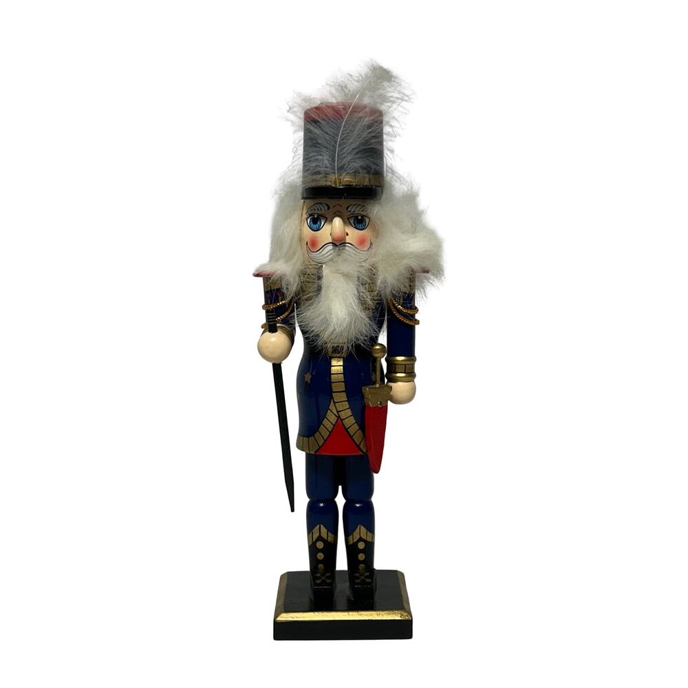 Nutcracker Village Vintage Old World Soldier 1997 9” Holiday Christmas Nostalgic